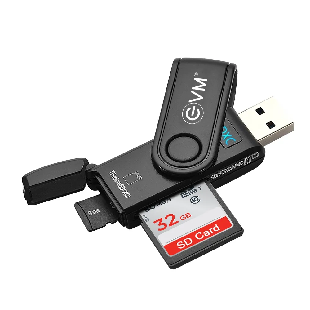EVM 2 IN 1 Card Reader USB 3.0 view 2